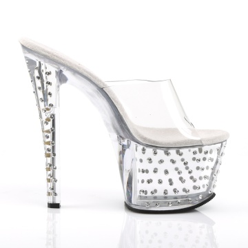 Pleaser STARDUST-701 Clr/Clr