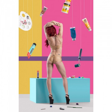 POINT OUT POLE WEAR - NUDE SHORT subito 24h