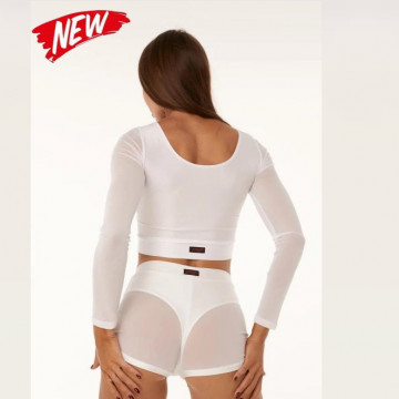 Polerina wear Bottom Bolero con rete