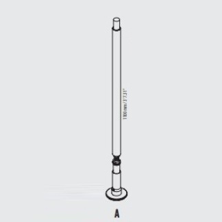 ricambio LUPIT POLE G2 palo A + quick lock 1100mm x 45 / 42