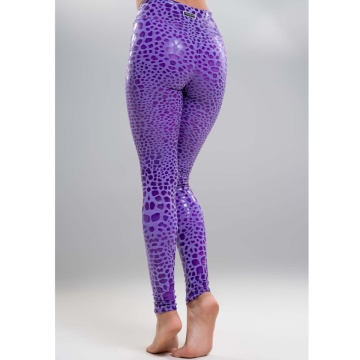 S LEGGINGS STICKY SUPERHERO HIGH WAIST CHAMELEON LILAC