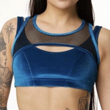 Top Polerina Vol.2 Sea blue (velvet)