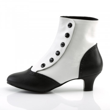 Bordello FLORA-1023 Wht-Blk Pu