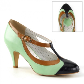Calzatura Pin Up Couture PEACH-03 Mint Multi Faux Leather 37eu subito