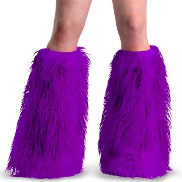 Demonia Cult YETI-08 Purple Faux Fur