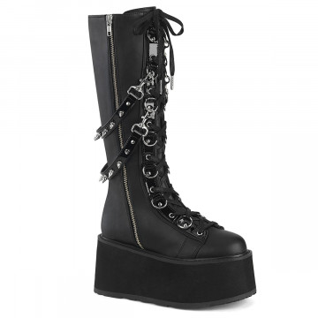 Demonia DAMNED-220 Blk Vegan Leather