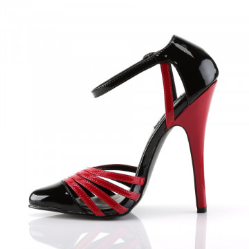 Devious DOMINA-412 Blk Red Pat