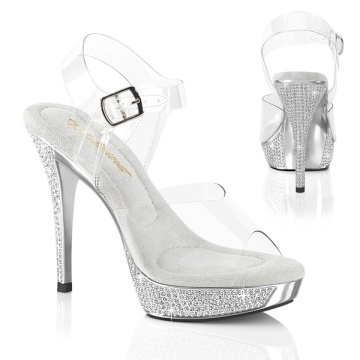 Fabulicious ATHENA-508 Clr/Slv Chrome