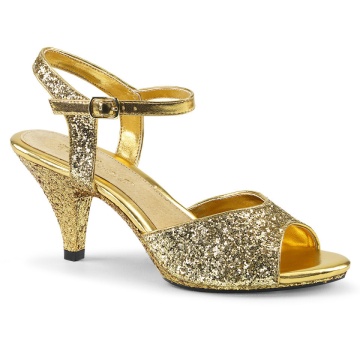 Fabulicious BELLE-309G Gold Glitter/Gold Glitter 7us 37eu