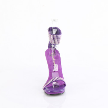 Fabulicious CHIC-40 Purple Faux Leather-RS/Purple