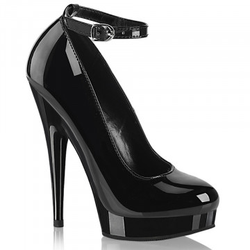 Fabulicious SULTRY-686 Blk Pat/Blk