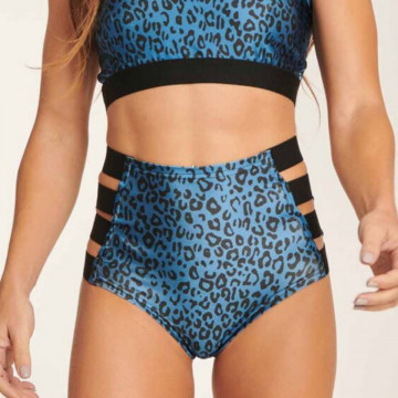 HIGH WAIST SHORT ATHLECIOUS Sapphire