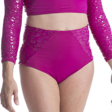 Paradise Chick short ULTRA GRIP Superhero Leopard magenta S