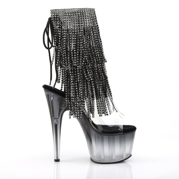 Pleaser ADORE-1017RSFT Clr-Blk/Blk
