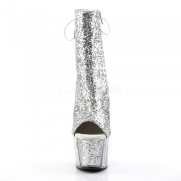 Pleaser ADORE-1018G Slv Glitter/Slv Glitter