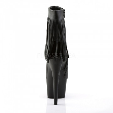 Pleaser ADORE-1019 Blk Faux Leather/Blk Matte