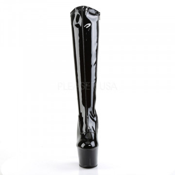 Pleaser ADORE-2000 Blk Str Pat/Blk