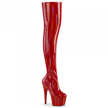 Pleaser ADORE-3000HWR Red Str. Holo/Red Holo