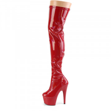 Pleaser ADORE-3000HWR Red Str. Holo/Red Holo