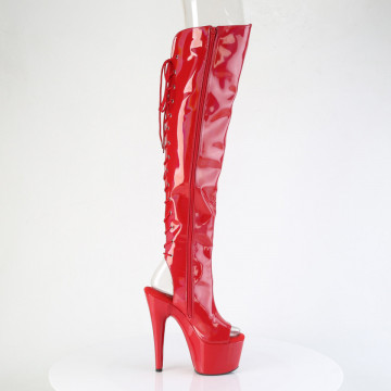 Pleaser ADORE-3019HWR Red Str. Holo/Red Holo