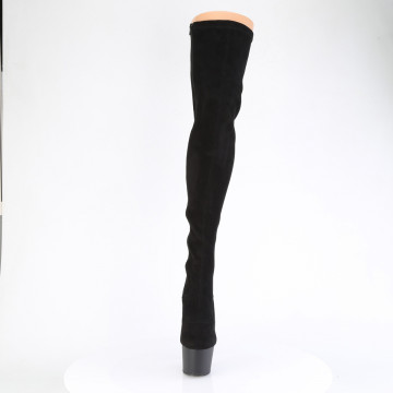 Pleaser ADORE-3063 Blk Str Microfiber/Blk Matte