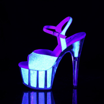 Pleaser ADORE-710UVG Neon Opal Glitter/Neon Opal Glitter