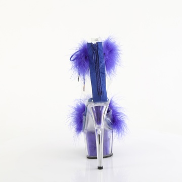 Pleaser ADORE-724F Clr-Royal Blue Fur/M - Img 4