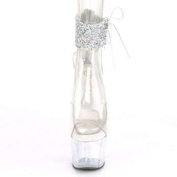 Pleaser ADORE-724RS-02 Clr-Slv RS/Clr