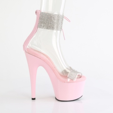 Pleaser ADORE-727RS Clr-B. Pink/B. Pink