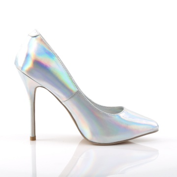 Pleaser AMUSE-20 Slv Hologram Pu