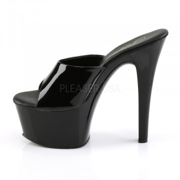 Pleaser ASPIRE-601 Blk Pat/Blk