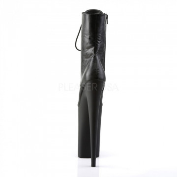 Pleaser BEYOND-1020 Blk Faux Leather/Blk Matte