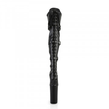 Stivali Alti Pelle Vegan Pleaser Original