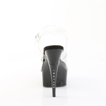 Pleaser CAPTIVA-608 Clr/Blk