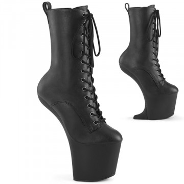 Pleaser CRAZE-1040 Blk Faux Leather/Blk Matte