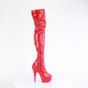 Pleaser DELIGHT-3000HWR Red Hologram Pat/M