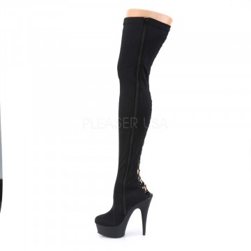 Pleaser DELIGHT-3003 Blk Lycra/Blk Matte