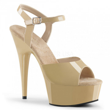 Pleaser DELIGHT-609 Cream/Cream