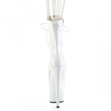 Pleaser ENCHANT-1041 Wht Pat/Wht