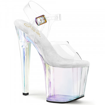 Pleaser ENCHANT-708HT Clr/Holographic Tinted