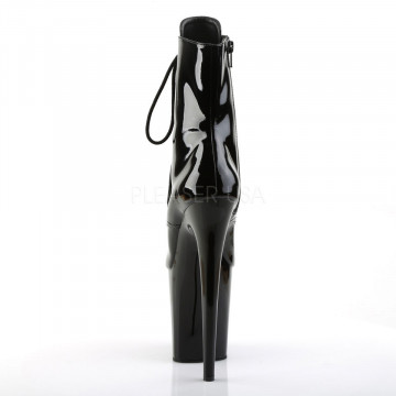 Pleaser FLAMINGO-1021 Blk Pat/Blk