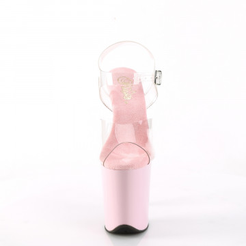 Pleaser FLAMINGO-808 Clr/B. Pink