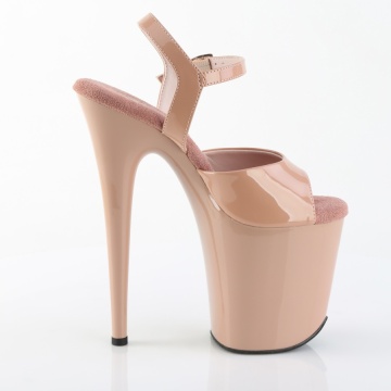 Pleaser FLAMINGO-809 Blush Pat/Blush