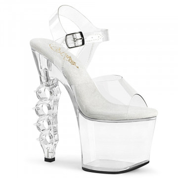 Pleaser IRONGRIP-708 Clr/Clr 9us 39eu h24