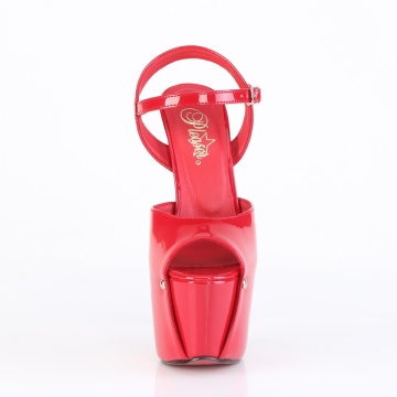 Pleaser JUBILANT-09 Red Pat
