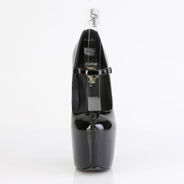 Pleaser JUBILANT-28 Blk Pat