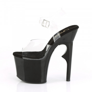 Pleaser LOVETHORN-708 Clr/Blk