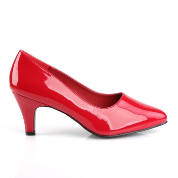 Pleaser Pink Label DIVINE-420 Red Pat