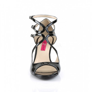 Pleaser Pink Label KIMBERLY-04 Blk Pat