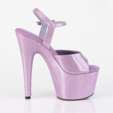 Sandali Pleaser ADORE-709GP Lilac Glitter Pat/M